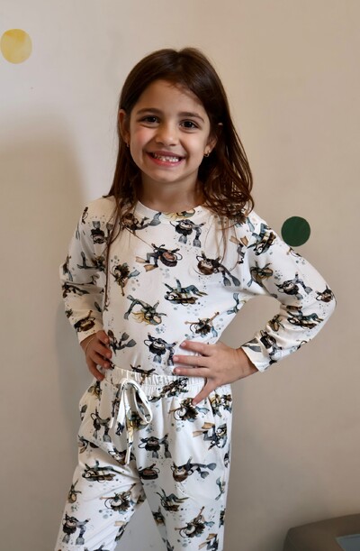 Foto Pijama Infantil Unissex Pequenos Mergulhadores