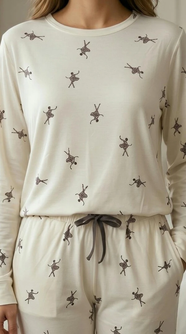 Pijama Manga Longa Jogging Bailarina Classic