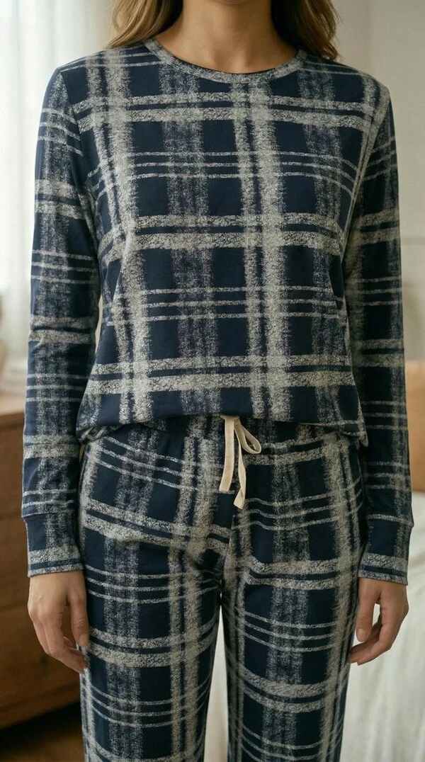 Pijama Manga Longa Xadrez Urbano