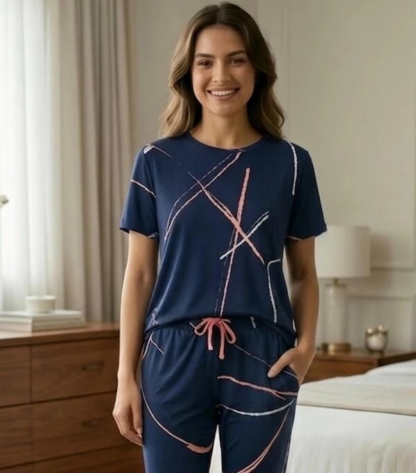 Pijama Meia Estação Contornos Fluidos