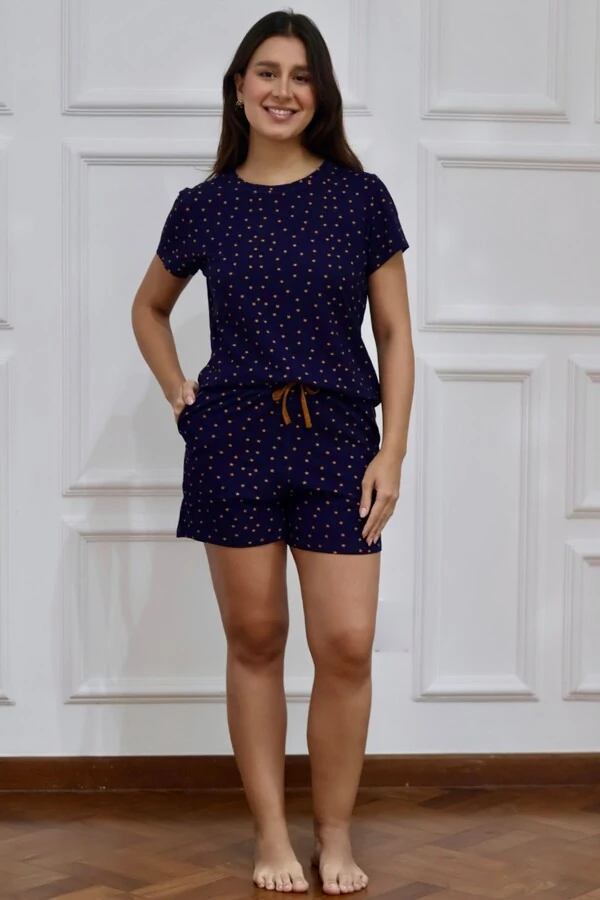Pijama Tshirt Estrela Amarela