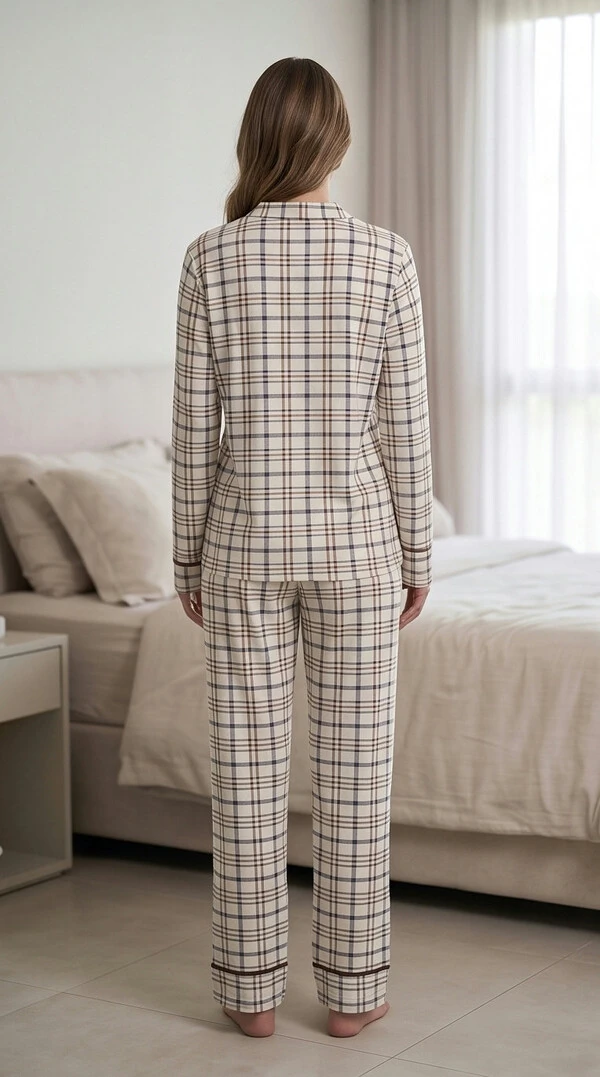 Pijama Americano Longo Calm Blue