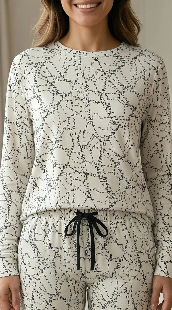 Pijama Manga Longa Jogging Entre linhas
