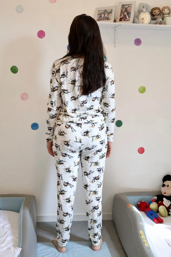 Pijama Jogging Manga Longa Pequenos Mergulhadores