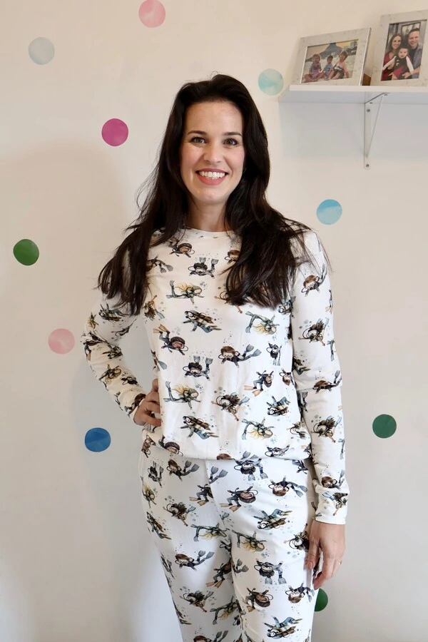 Pijama Jogging Manga Longa Pequenos Mergulhadores