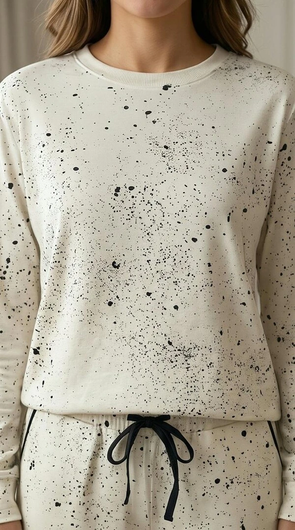 Pijama Manga Longa Jogging Spray Lunar
