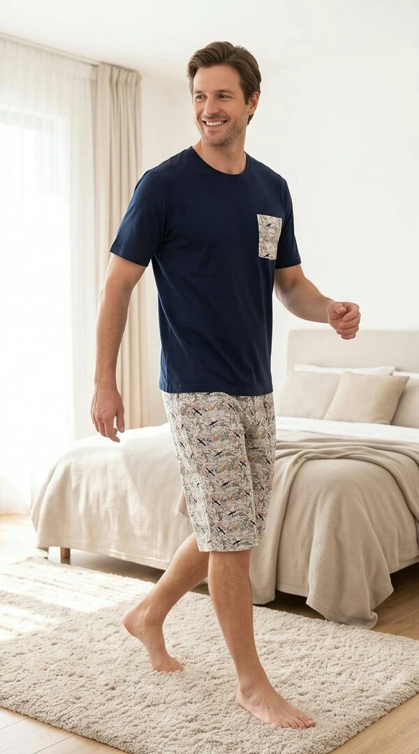 Pijama Verão Masculino Voyage